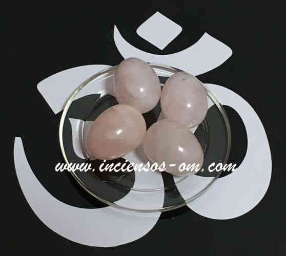 Huevo Cuarzo Rosa 4 x 3 Cm Aprox